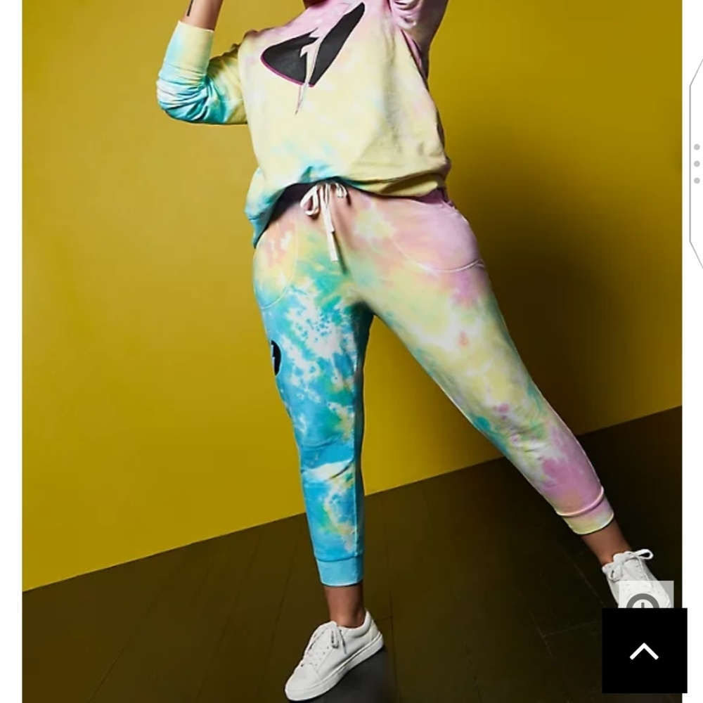 🆕3X TRACKSUIT - LOVESICK FLEECE TIE-DYE JOGGING SET